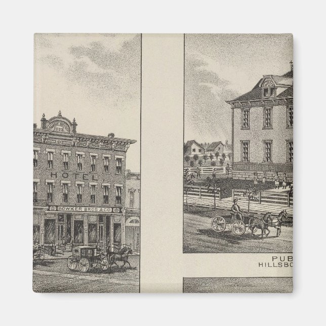 Gewerkschaft Hotel, Kansas Magnet (Vorne)