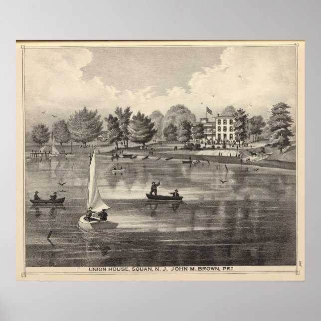 Gewerkschaft House, Squan, NJ Poster (Vorne)