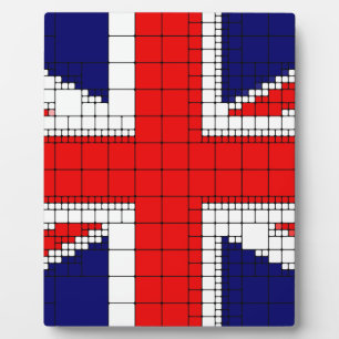 Gewerkschaft Jack Flagge uk patriotisch Fotoplatte