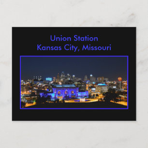 Gewerkschaft Kansas City Postkarte