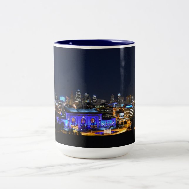 Gewerkschaft Kansas City Zweifarbige Tasse (Mittel)
