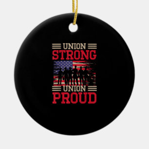 Gewerkschaft Laborer Gewerkschaft Strong Labour Ge Keramik Ornament