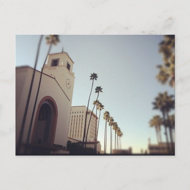 Gewerkschaft Los Angeles Postkarte (Vorderseite)