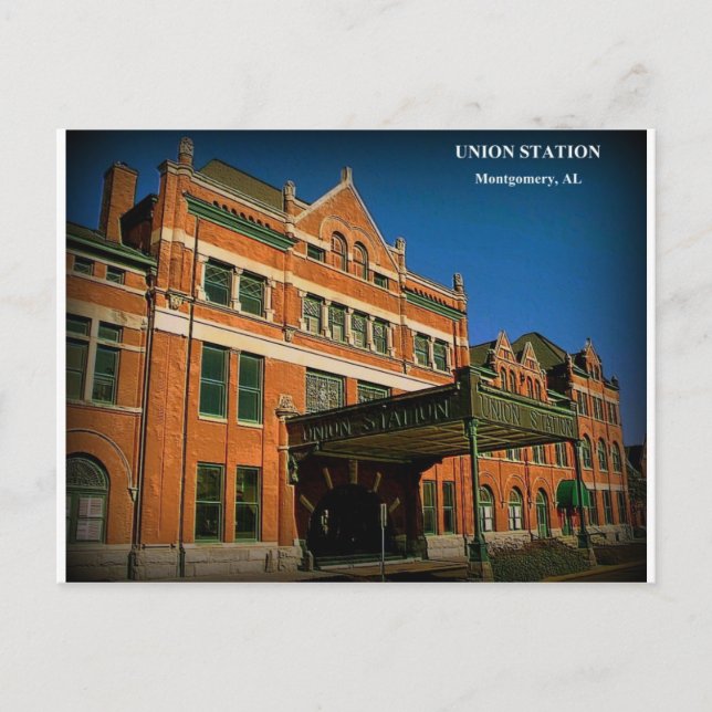 GEWERKSCHAFT - Montgomery, Alabama Postkarte (Vorderseite)