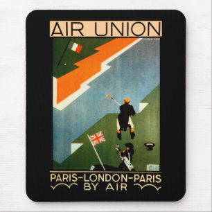Gewerkschaft ~ Paris-London-Paris durch Air Mousepad