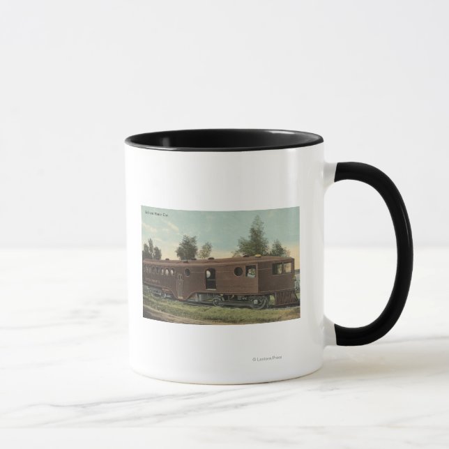 Gewerkschaft Pazifische EisenbahnMcKeen Motorradan Tasse (Rechts)