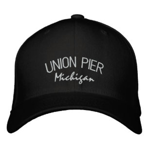 Gewerkschaft Pier Michigan bestickt Hat Bestickte Kappe