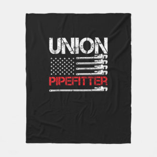 Gewerkschaft Pipefitter Gewerkschaft Strong USA Am Fleecedecke