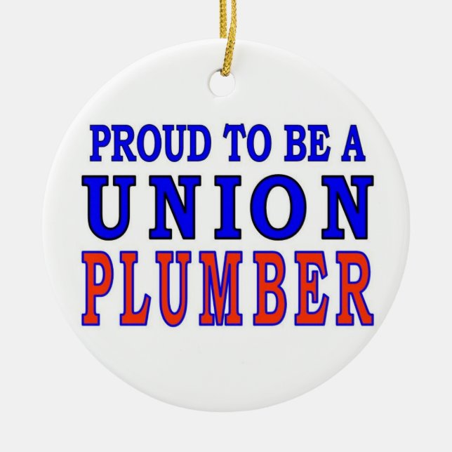 GEWERKSCHAFT PLUMBER KERAMIKORNAMENT (Vorne)