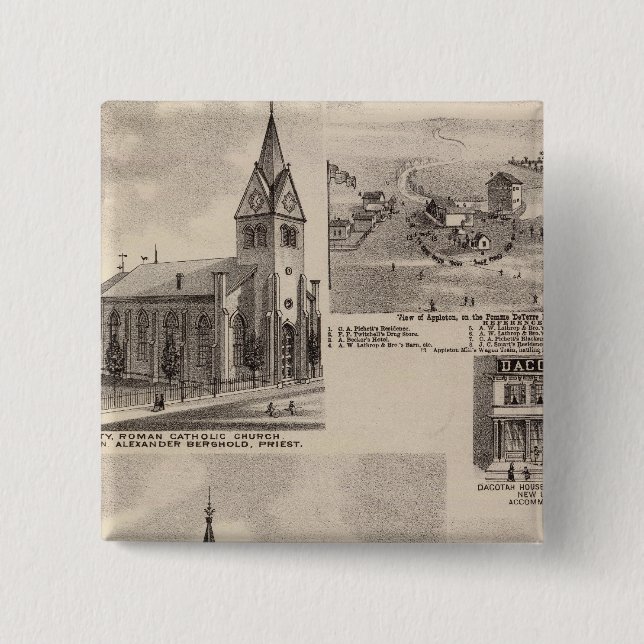 Gewerkschaft Presbyterian, Minnesota Button (Vorderseite)