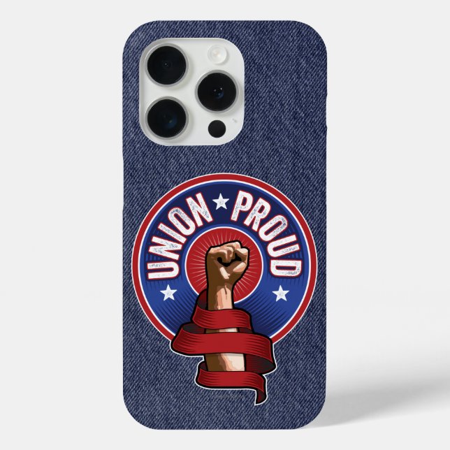 Gewerkschaft Proud Case-Mate iPhone Hülle (Rückseite)