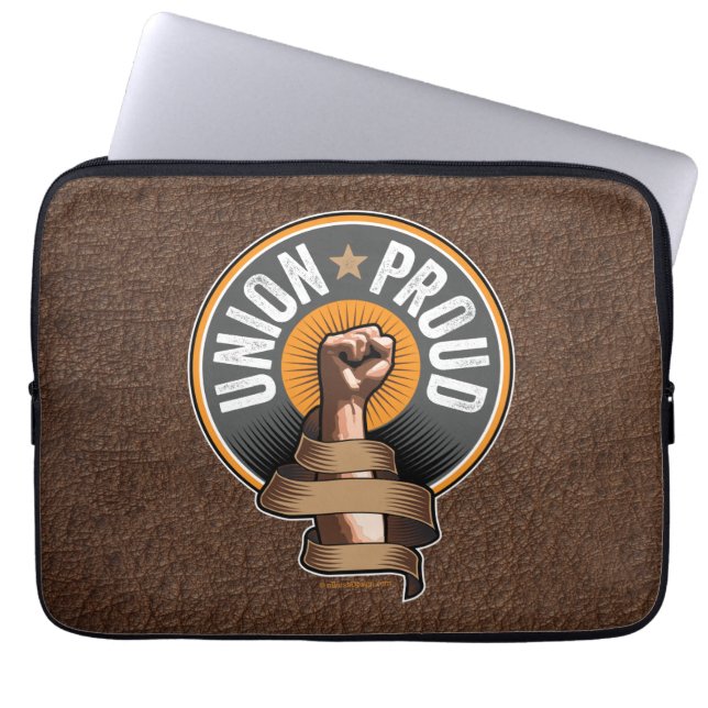 Gewerkschaft Proud Laptopschutzhülle (Vorderseite)