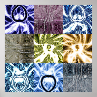 Gewerkschaft Quadrate 1 Poster