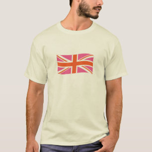Gewerkschaft Rosa und Orange T-Shirt