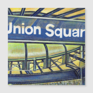 Gewerkschaft Square Magnetkarte