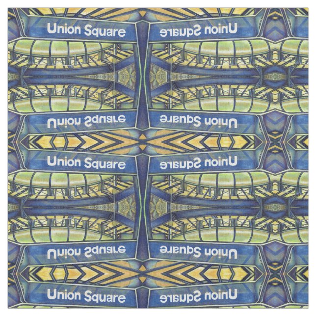 Gewerkschaft Square Stoff (Muster)
