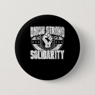 Gewerkschaft Starke Solidarität Button