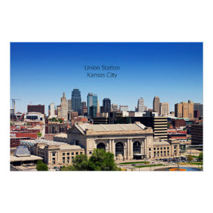 Gewerkschaft Station, Kansas City, Missouri Foto Poster