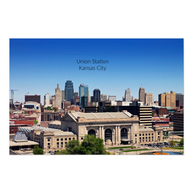 Gewerkschaft Station, Kansas City, Missouri Foto Poster (Vorderseite)