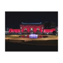 Gewerkschaft Station Kansas City Postcard
