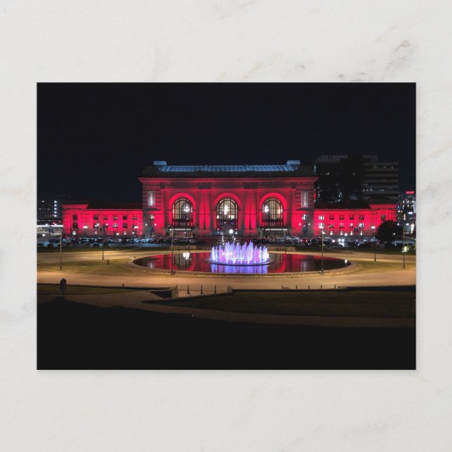 Gewerkschaft Station Kansas City Postcard Postkarte (Vorderseite)