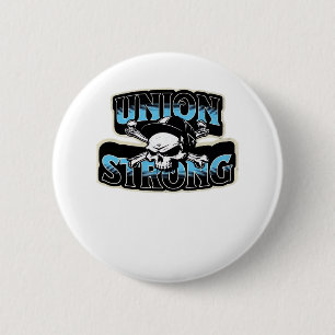 Gewerkschaft Strong Pro Gewerkschaft Hard Hat Gewe Button
