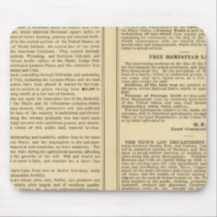 Gewerkschaft- und Zentralpazifikbahn Mousepad