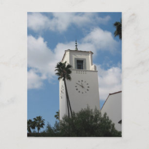 Gewerkschaft-Workstation-Uhr-Tower Postkarte