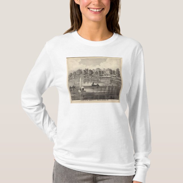 Gewerkschafts-Haus, Squan, NJ T-Shirt (Vorderseite)