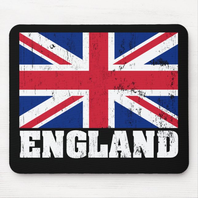 Gewerkschafts-Jack-britische Flagge Mousepad (Vorne)