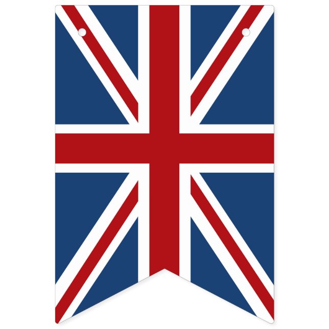 Gewerkschafts-Jack-BRITISCHE patriotische Wimpelkette (Erste Fahne)