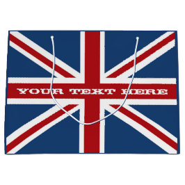 Gewerkschafts-Jack-Flaggen-Feier Große Geschenktüte