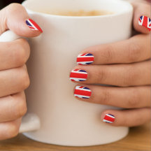 Gewerkschafts-Jack-Flaggennagelkunst
