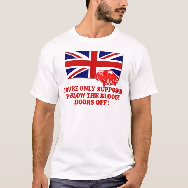 Gewerkschafts-Jack-italienischer Job 1969 T-Shirt (Vorderseite)