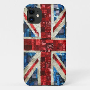 Gewerkschafts-Jack Sequin, der BRITISCHES Case-Mate iPhone Hülle