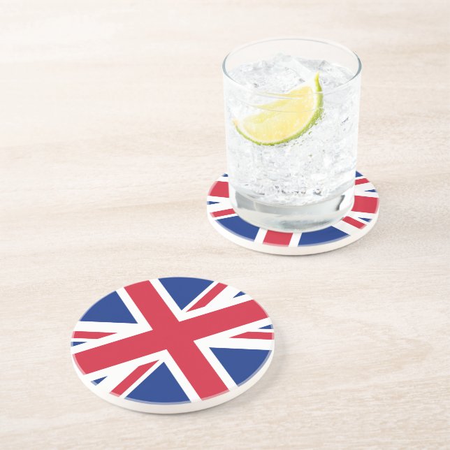 Gewerkschafts-Jackflagge Großbritanniens - Getränkeuntersetzer (Seite)