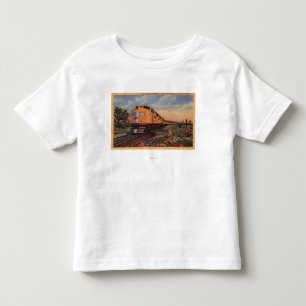 Gewerkschafts-pazifische Eisenbahn "Stadt von Los Kleinkind T-shirt