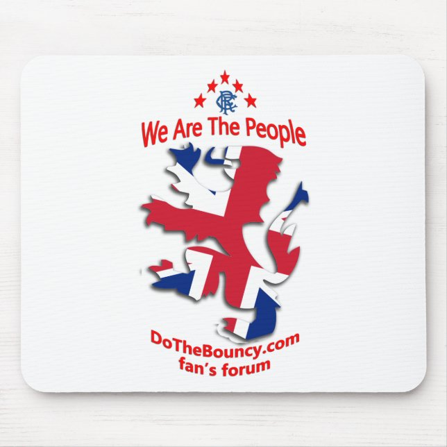 Gewerkschaftslöwe DTB Förster-Mäusematte Mousepad (Vorne)
