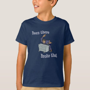 Gewesen brachen dieses Kriegskunst-Typ-T-Shirt T-Shirt