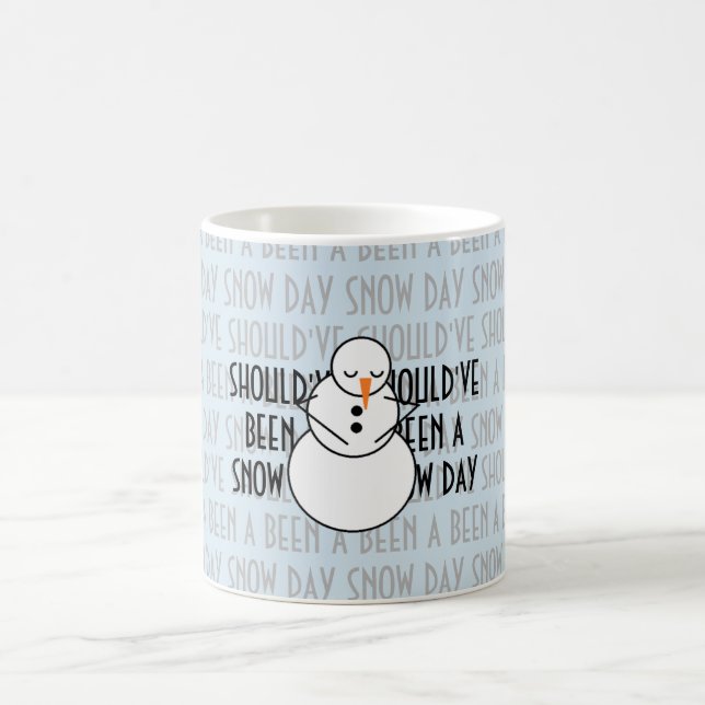 Gewesen sein sollte eine Schnee-TagesTasse Kaffeetasse (Mittel)