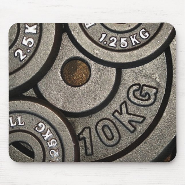 Gewicht Teller Maus-Pad Mousepad (Vorne)