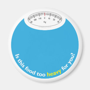 Gewicht u. Gesundheit bewusst Magnet