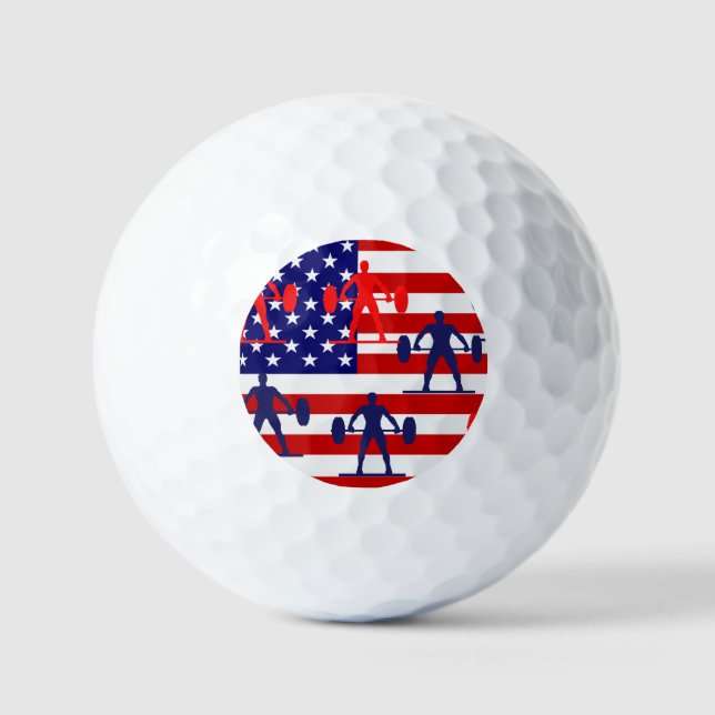 GEWICHTBELEUCHTUNG GOLFBALL (Vorderseite)