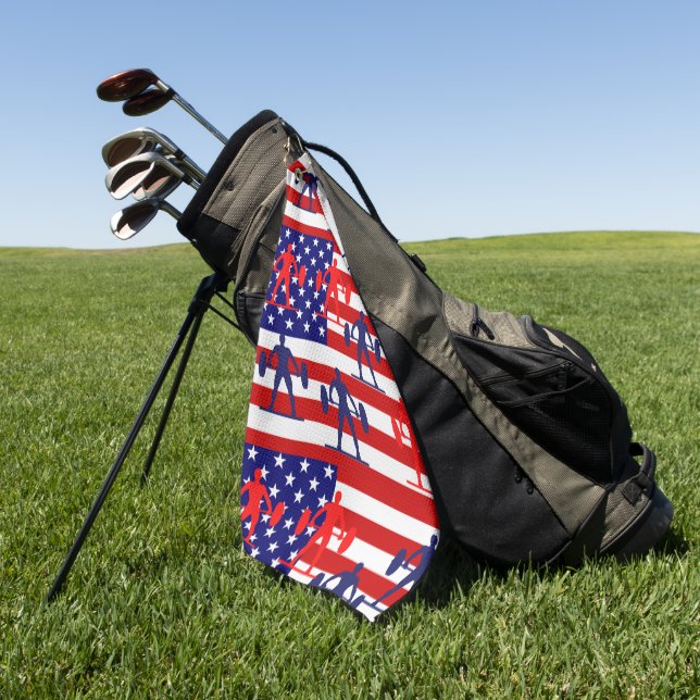 GEWICHTBELEUCHTUNG GOLFHANDTUCH (Gras)