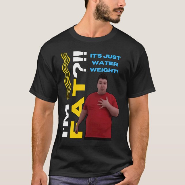 Gewichte Diät Wasser Fett Nikocado Avocado Meme Fa T-Shirt (Vorderseite)