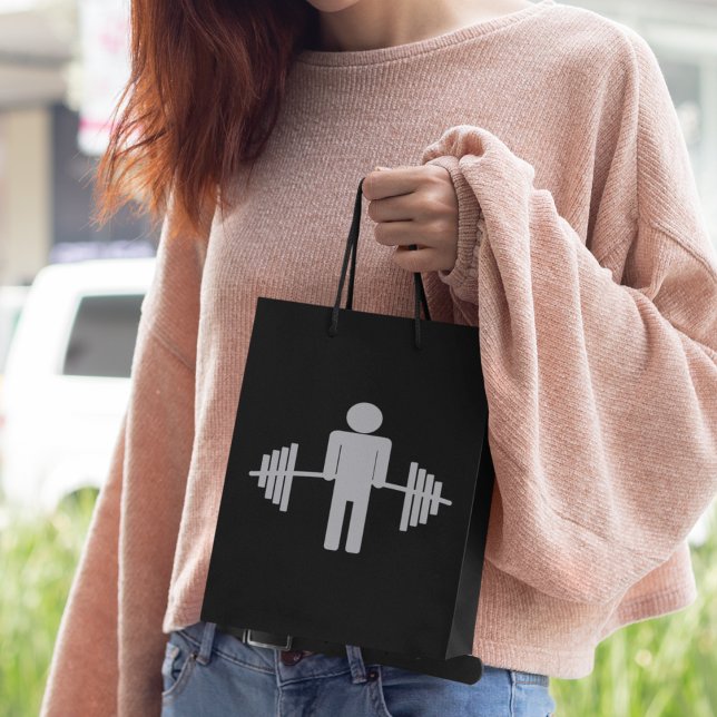 Gewichtheben des Fitnessstudios Barbell Fitness Pe Kleine Geschenktüte (Von Creator hochgeladen)