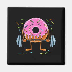 Gewichtheben - Lustiges Fitness-Training Fitnessst Magnet