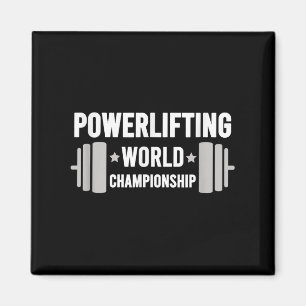 Gewichtheber Motivations-Turnhalle Gewichtheben We Magnet