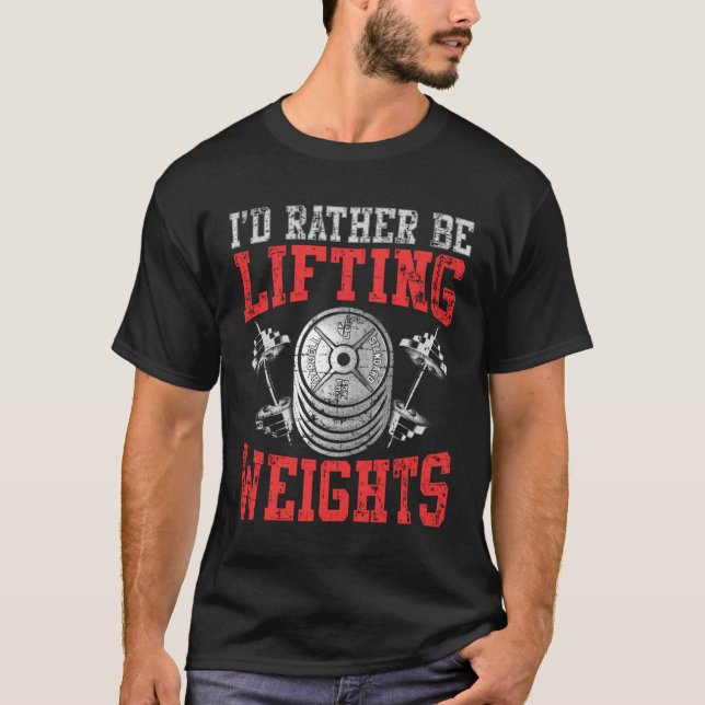 Gewichthilfekonzept - Gewichtheben von Begeisterun T-Shirt (Vorderseite)