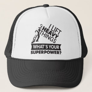 Gewichtsabnahme - Heavy Dings - Super Power Truckerkappe